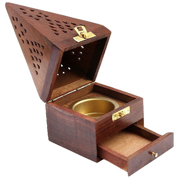 Wooden Incense Box Fragrance Stand