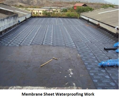 Membrane Sheet Waterproofing Work