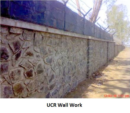 UCR Wall Work