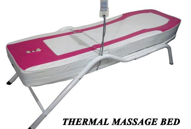 Half Body Jade Stone Thermal Massage Bed