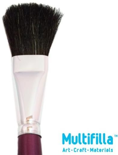 Amaco Goat Hair Mop Brush