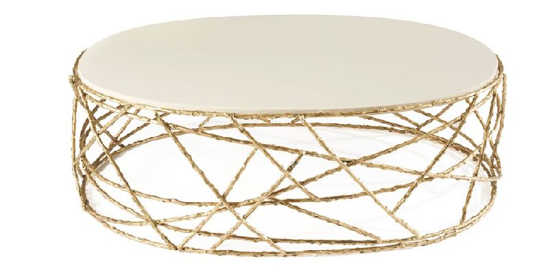 Gold Wire Coffee Table
