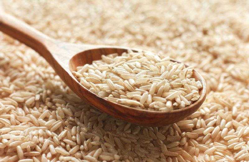 Organic Brown Rice, for Food