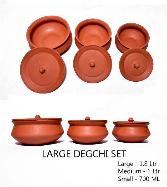 Degchi Set, Capacity : 250ml, 400ml, 500ml