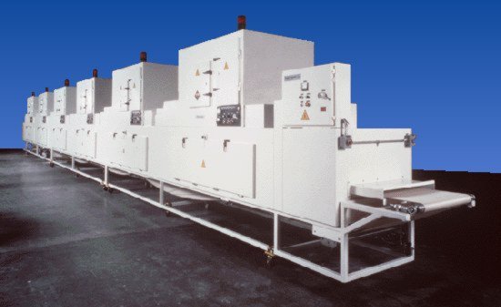 Conveyorized High Frequency Ceramics Drying Systems