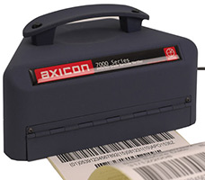 Axicon PC 7000 barcodes