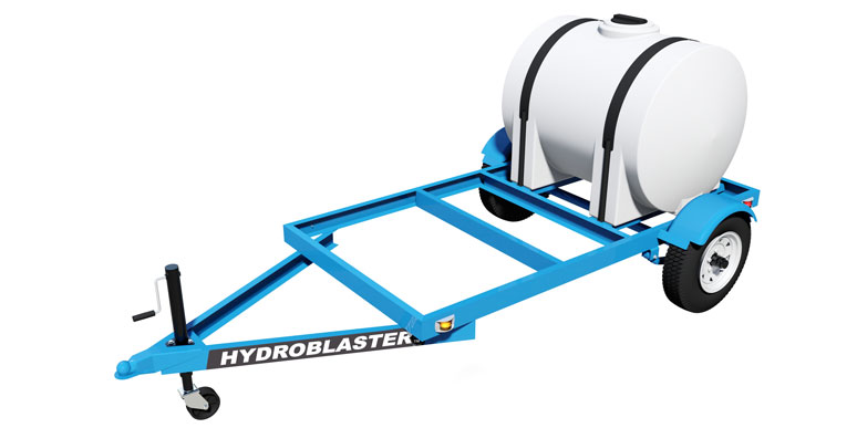 Customized Trailers for Hydroblasters