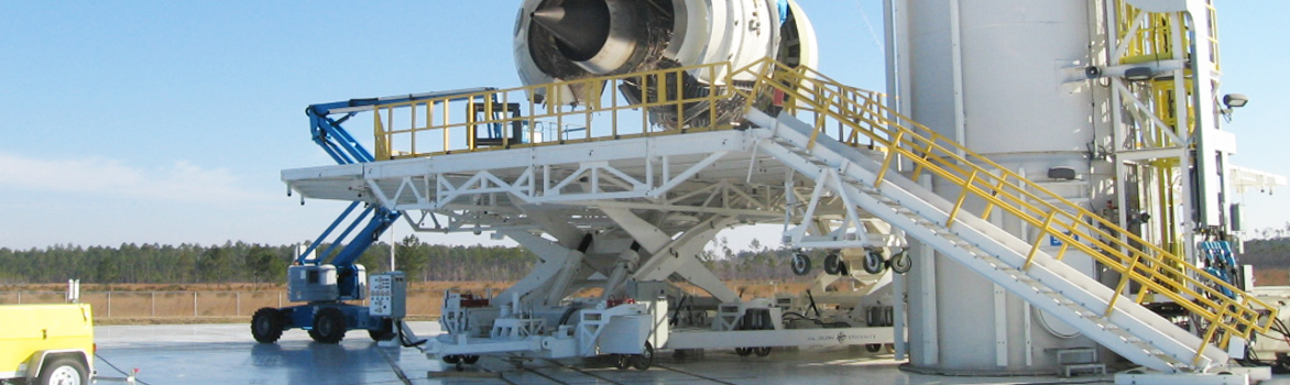 Aerospace Custom Scissor test Platform lift
