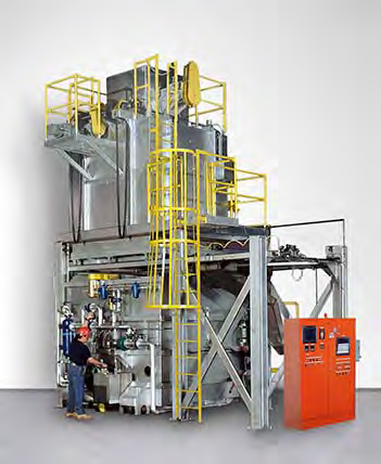 Drop Bottom-Quick Quench Aluminum Solution Heat Treating Furnaces