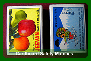 Cardboard Safety Matches