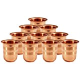 Copper Juicy Silver Touch Glass