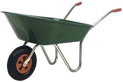 Iron Single Wheel Barrow, for Cleaning Purpose, Capacity : 100-200ltr, 200-300ltr