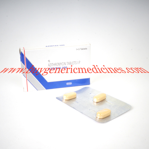 Azintas- 500mg Tablets, Packaging Type : Stripes