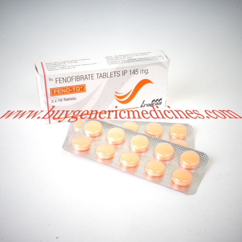 Feno-TG 145mg Tablets, Packaging Type : Stripes