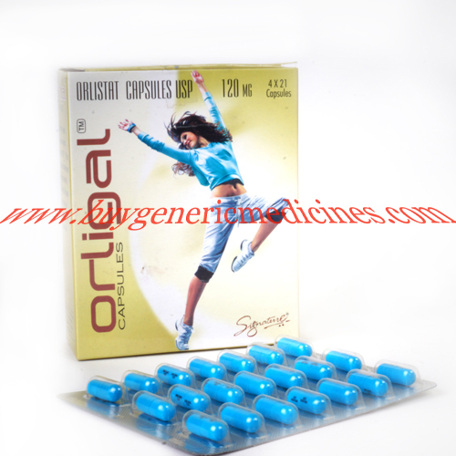 Orligal 120mg Capsules, for Clinical, hospital, Packaging Type : Stripes, Plastic Bottle