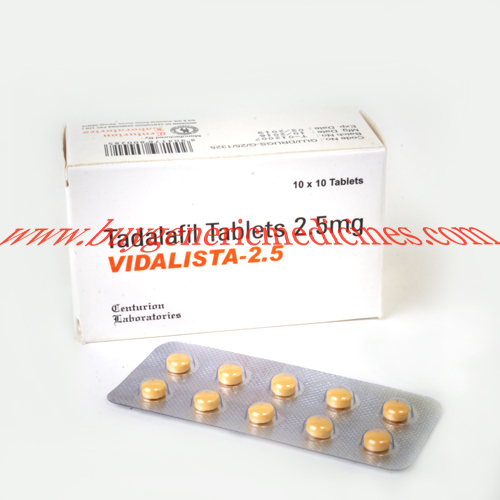 Vidalista 2.5mg Tablets