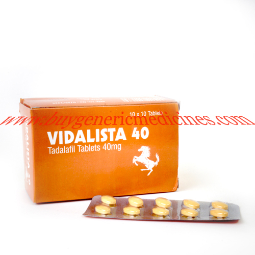 Vidalista 40mg Tablets, Packaging Type : Stripes