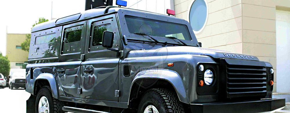 ARMORED LAND ROVER DEFENDER