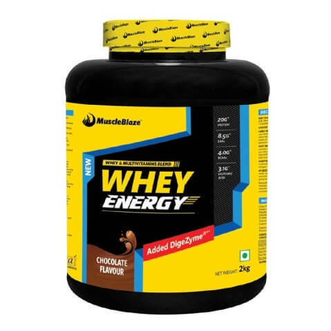 MuscleBlaze Whey Energy supplement