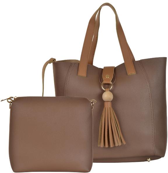 VABR230 Brown PU Handbags