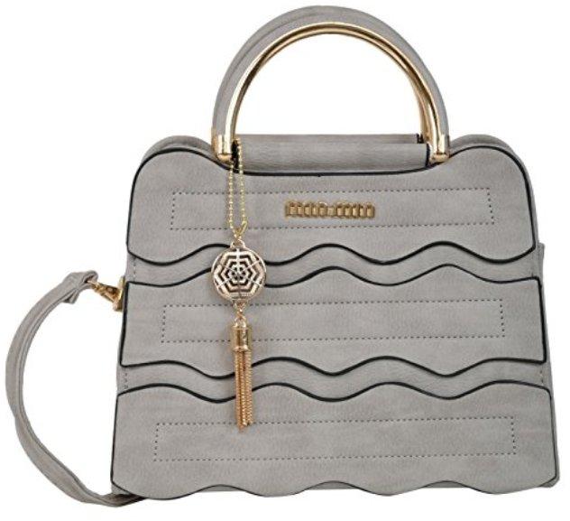 VAG258 Grey PU Handbags