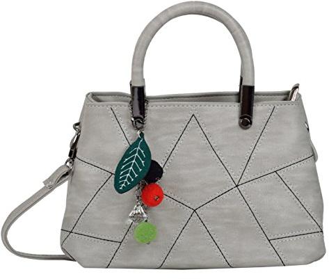 VAGR265 Grey PU Handbags