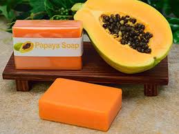 Papaya Soap, Form : Solid