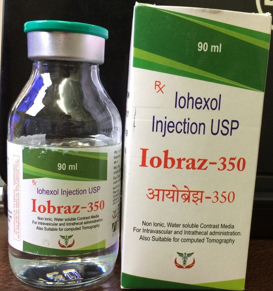 Iohexol 300/350 Inj, Shelf Life : 2 Yrs