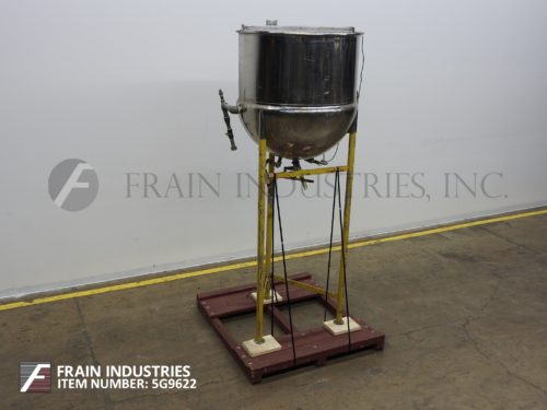 316 stainless steel jacketed kettle