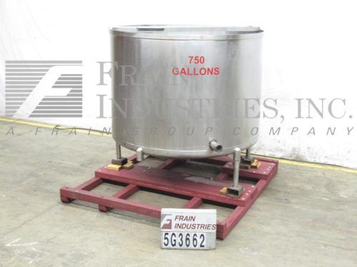 Tank SS Single Wall 750 GAL