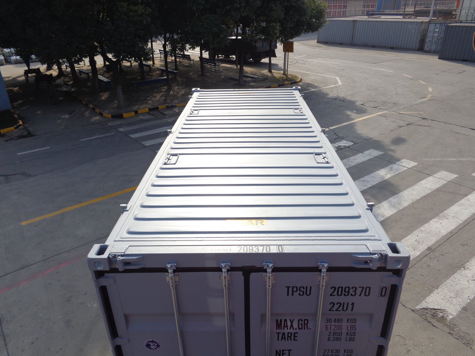 Hard Top Open Top Cargo Container
