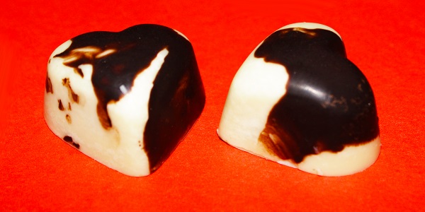 Dark & White Chocolate with Dark Ganache