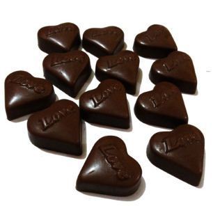 Love Heart Dark Chocolate