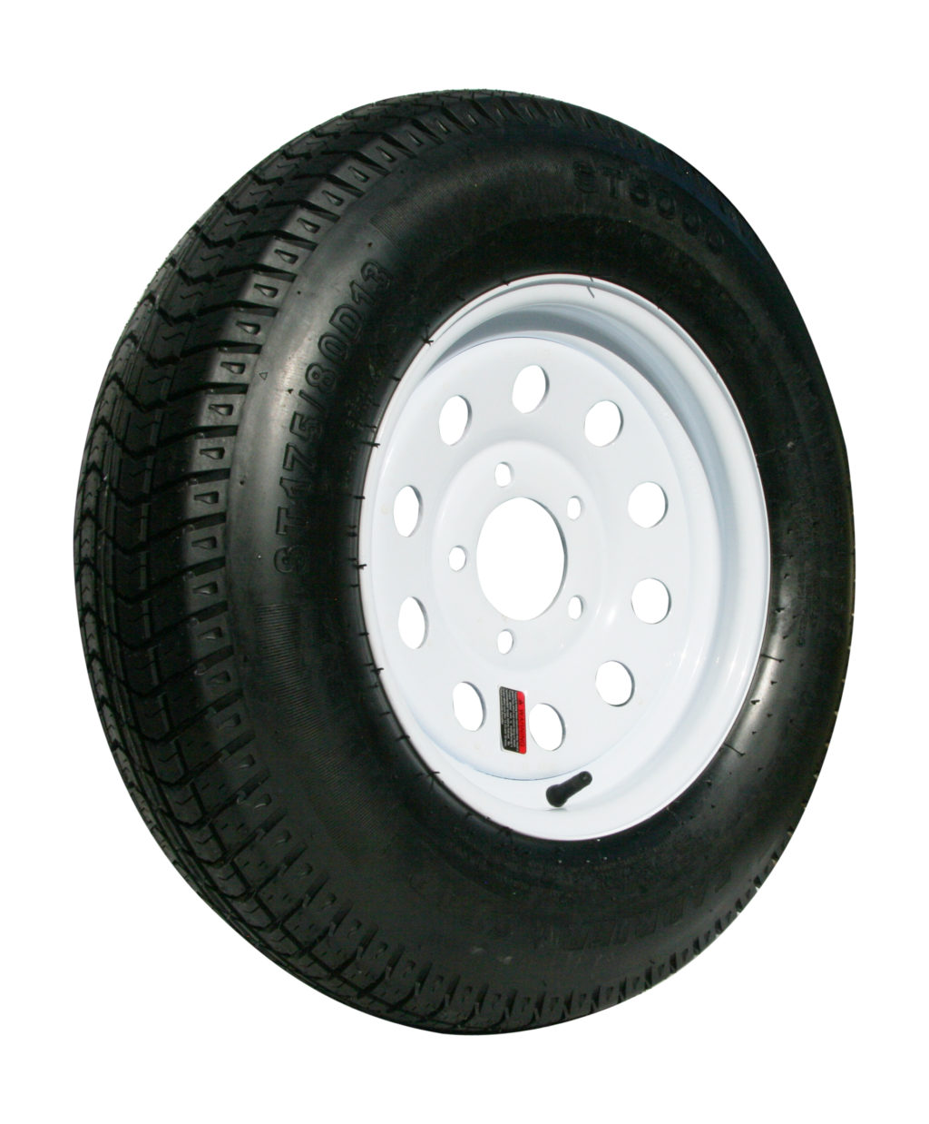 TIRE WITH WHITE MOD WHEEL
