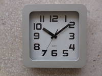 square wall clock