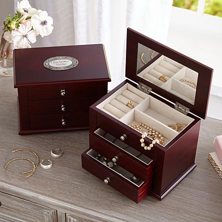Charming Wood Jewelry Box