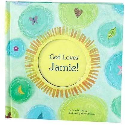 God Loves Personalized Book