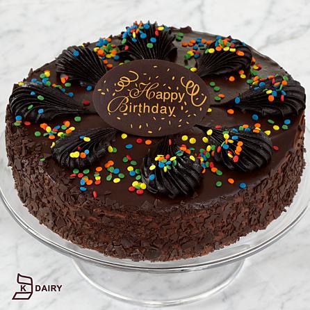 Happy Birthday Chocolate Mousse Torte