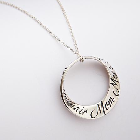 Languages of Mom Necklace