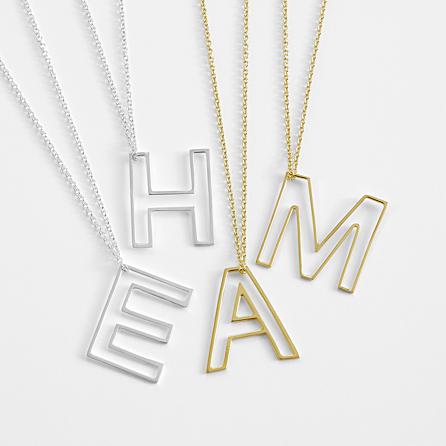 Letter Necklace