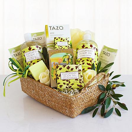 Olive Oil Spa Basket