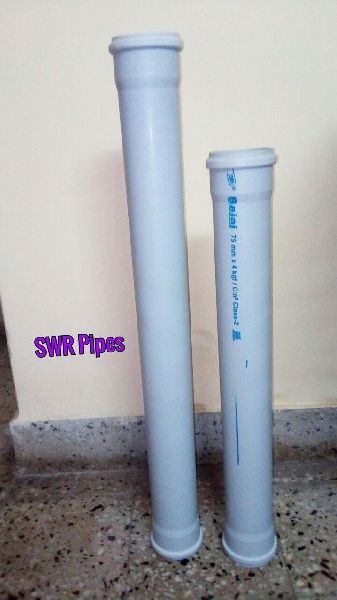 BAJAJ Pvc Swr Pipes, Length : 3 MTR