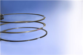 CarboGlide Piston Rings Face Coating