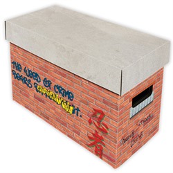 SHORT COMIC BOX - ART - BRICK