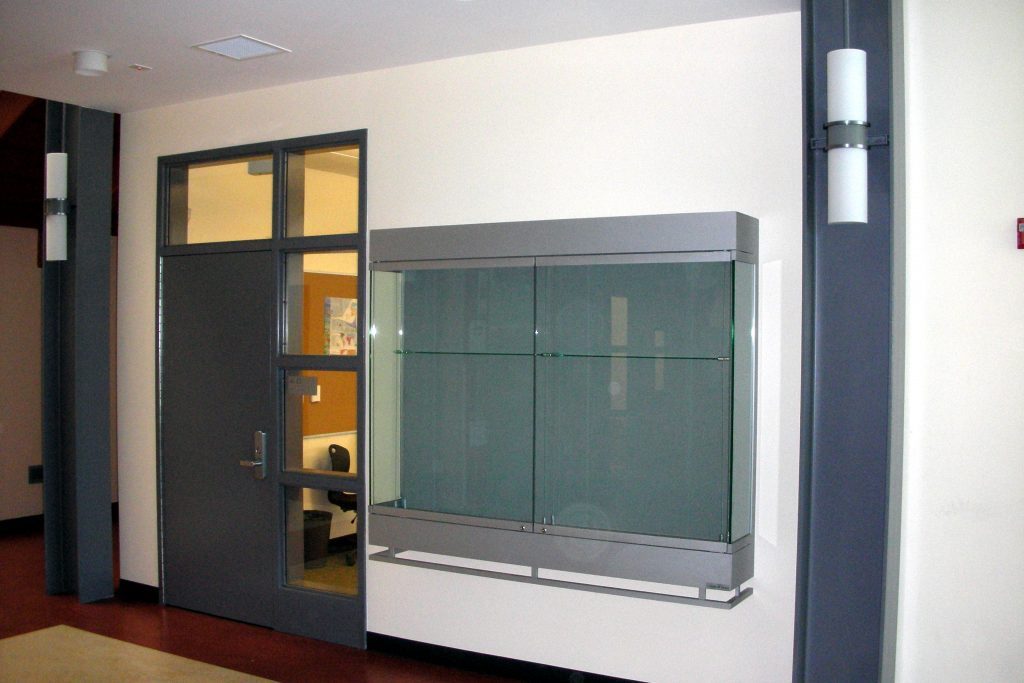 Pivot Hinge Door Display Cases