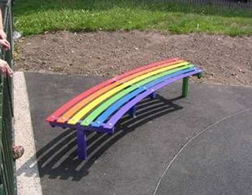 Rainbow Bench