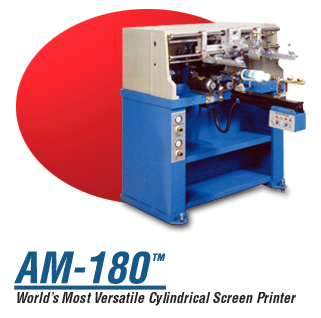 American M&M AM-180 screen printing Machine