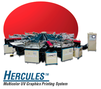 American M&M Hercules screen printing Machine