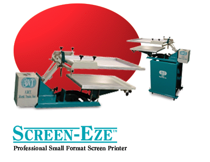 Screen-Eze table top printing press