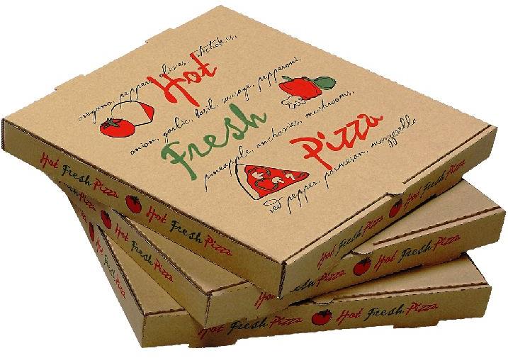 Corrugated Fiberboard Printed Pizza Packaging Boxes, Feature : Eco Friendly